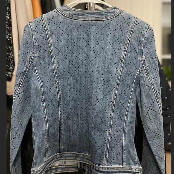 WHBM- Denim Jacket - Picture 2 of 4